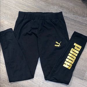🦋Puma🦋 Black Leggings.